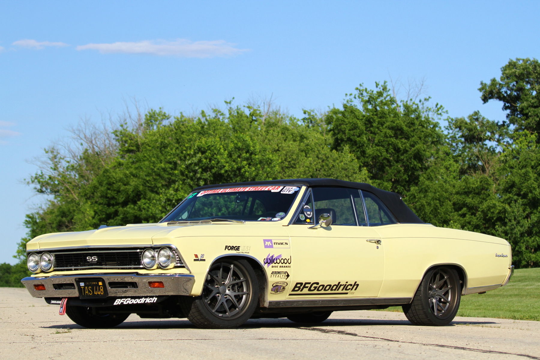 1966 Chevrolet Chevelle | Lynda Jacobs’ 1966 Chevrolet Chevelle SS Convertible on Forgeline VX3C Wheels
