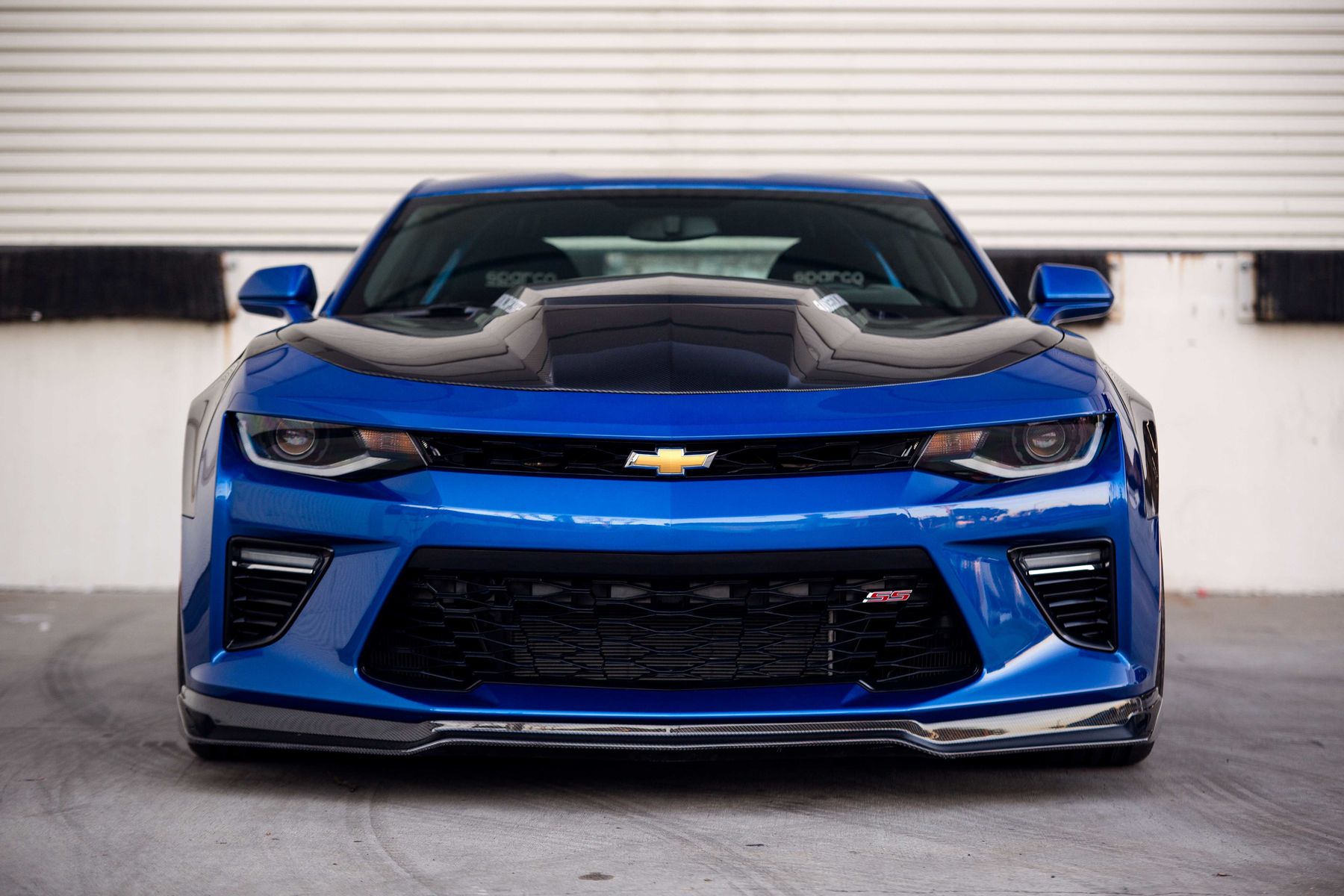 Chevrolet Camaro 2016 синяя