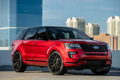 2019 Ford Explorer Sport 4WD by MAD Industries - Final Side Shot FordSEMA