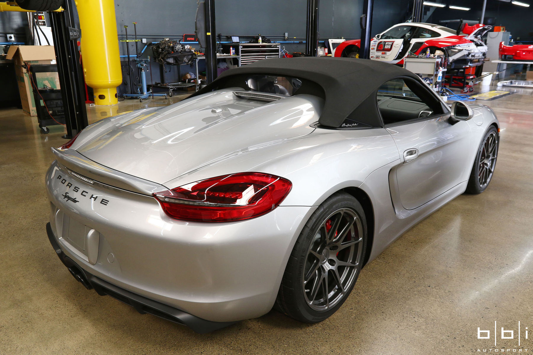 2016 Porsche Boxster | BBi Autosport StreetCup Porsche Boxster Spyder on Forgeline One Piece Forged Monoblock GA1R Wheels