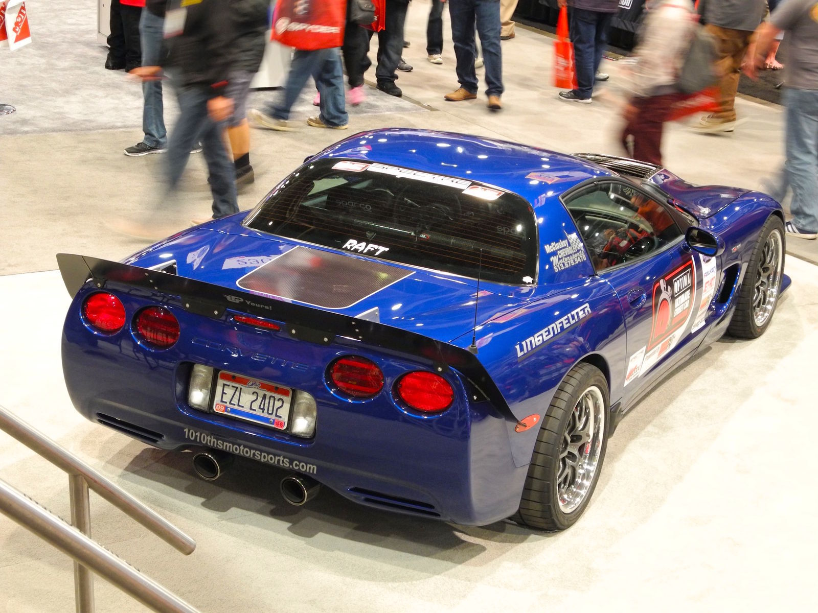 2003 Chevrolet Corvette Z06 | Danny Popp's RAFT Motorsports C5 Z06 on Forgeline GA3R Wheels - Rear Shot