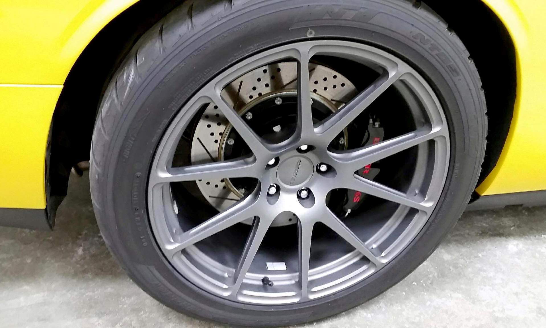 2010 Dodge Challenger | Alliance 3 Motorsport's Dodge Challenger on Forgeline One Piece Forged Monoblock GA1R Wheels