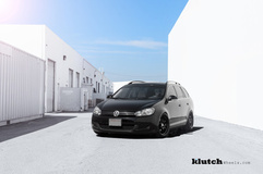 '10 VW Jetta Wagon on Klutch SL14's