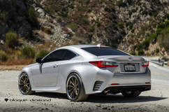 2015 Lexus RC350 F Sports Fitted With 20 Inch BD-23’s in Bronze w/ Chrome SS Lip