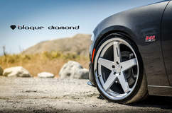 2016 Dodge Charger Fitted With 22 Inch BD-21’s in Silver w/ Chrome SS Lip