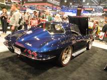 TBT: Roadster Shop Wins GM Design Award for "Best Chevy Sports Car" at the 2015 SEMA Show with Barry B's '64 Corvette on Forgeline RS6 Wheels