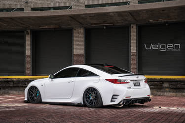 2015 Lexus RC 350 | Bagged Lexus RC350 F-Sport on Velgen Wheels 