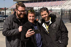 Garrett with Ruledge Wood & Rikki Rachtman