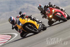 Ducati 1199 Panigale vs. EBR 1190RX – Superbike Comparison Test 