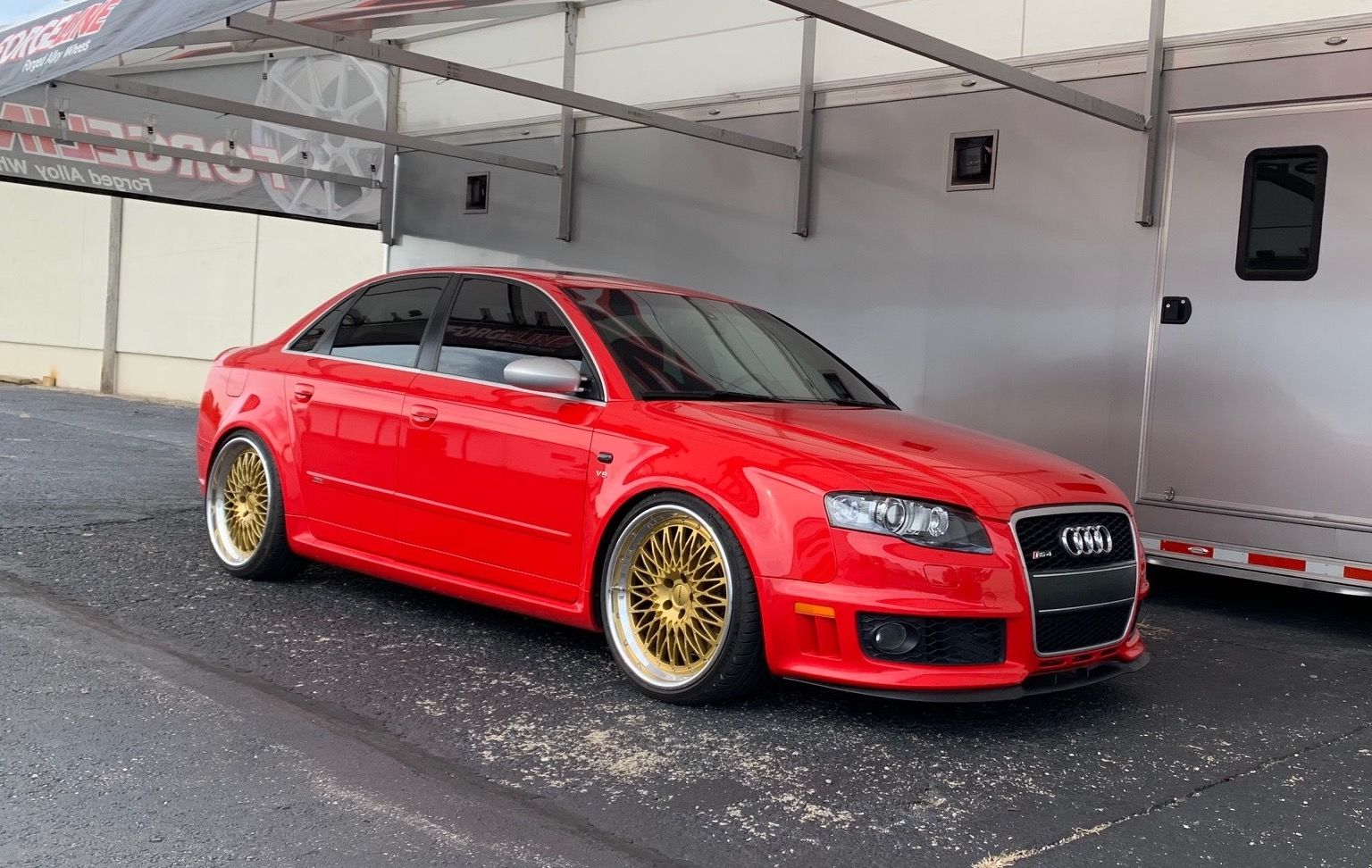 2007 Audi RS 4 | Chris Mentrup’s Audi RS4 on Forgeline Forged Three Piece LS3 Wheels