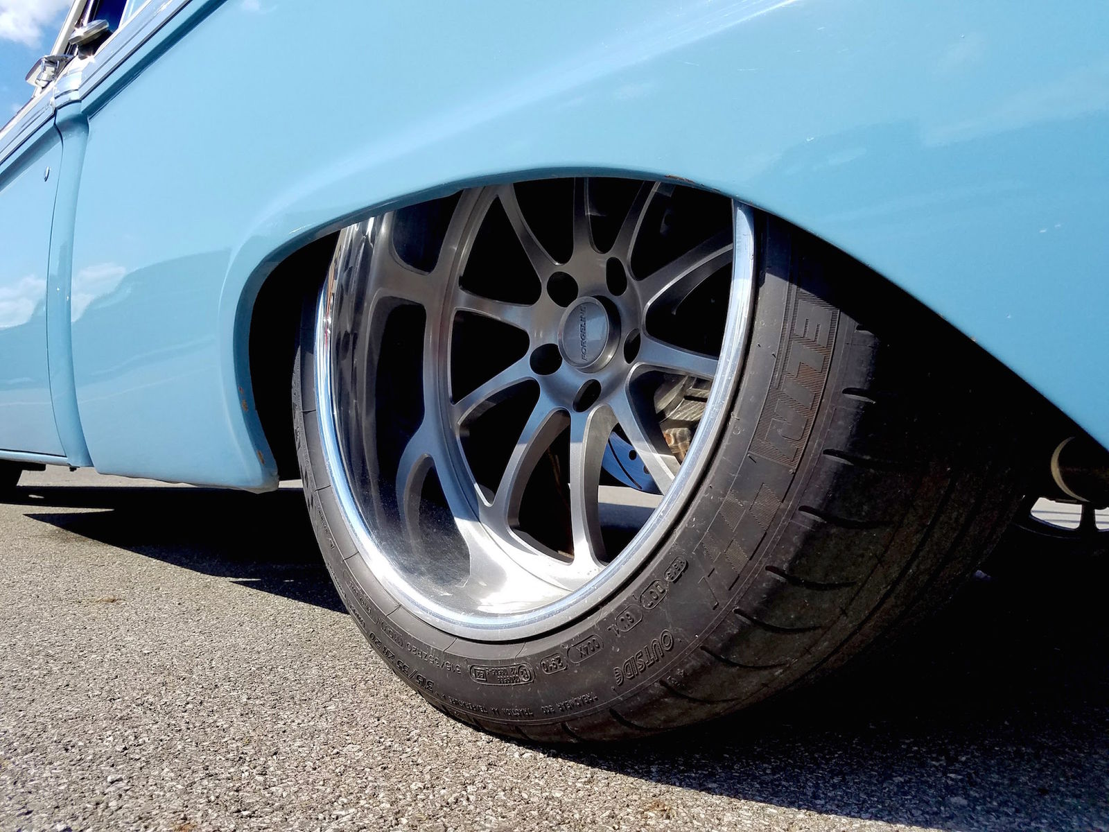 1965 Ford F-150 | Butler's Big Oak Garage '65 Ford F-100 Truck on Forgeline ZX3P Wheels