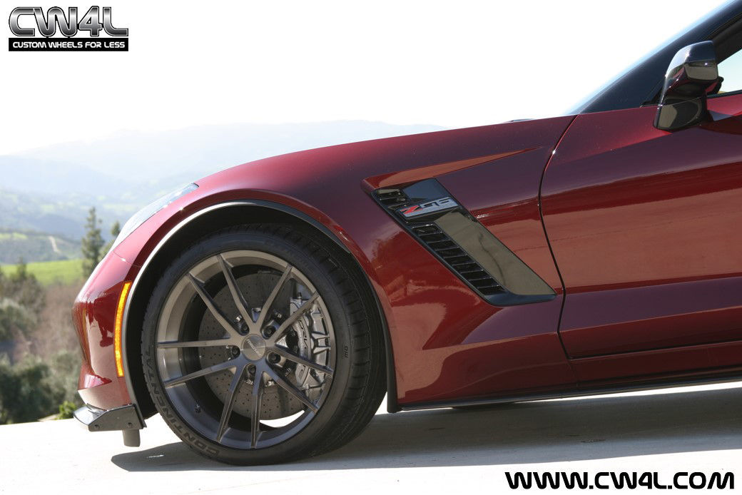 2016 Chevrolet Corvette Z06 | C7 Corvette Z06 on Forgeline One Piece Forged Monoblock AR1 Wheels from CW4L