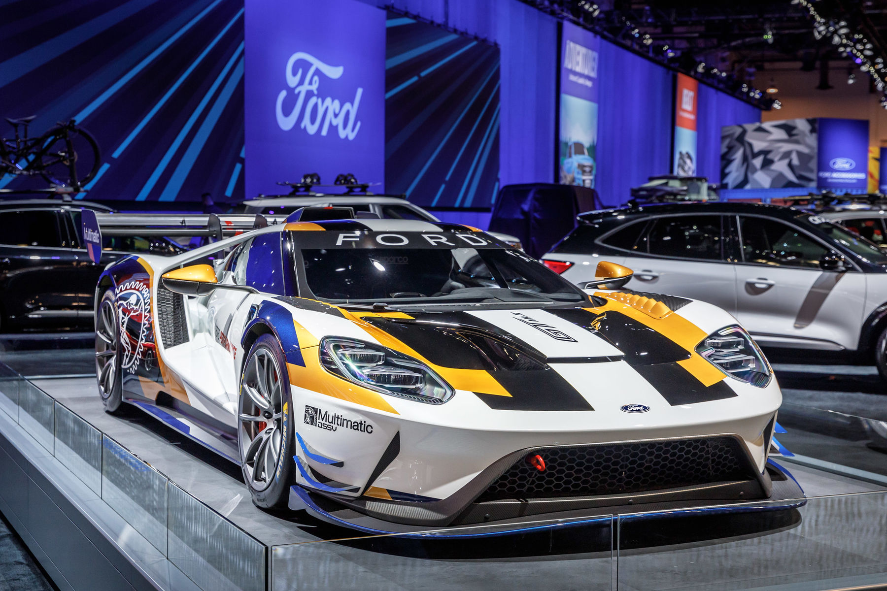 2019 Ford GT | Ford GT Mk II on Forgeline One Piece Forged Monoblock Wheels at the 2019 SEMA Show