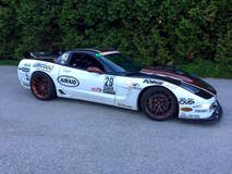 Randy Johnson Wins Motorstate Challenge Late Model Class in the D&Z Customs DZ06 Corvette on Forgeline One Piece Forged Monoblock AR1 Wheels