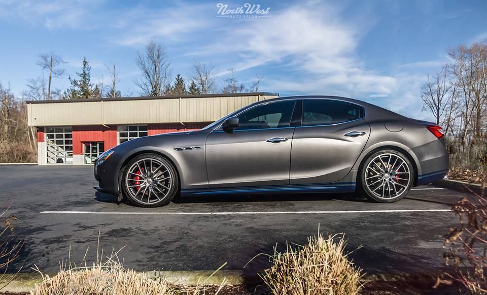 2015 Maserati Ghibli | Maserati Ghibli full XPEL STEALTH Matte Wrap