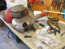 1966 Bultaco Mercurio 200 restoration 