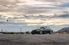 2016 BMW 430i Fitted With 22 Inch BD-23’s in Silver w/ Chrome SS Lip
