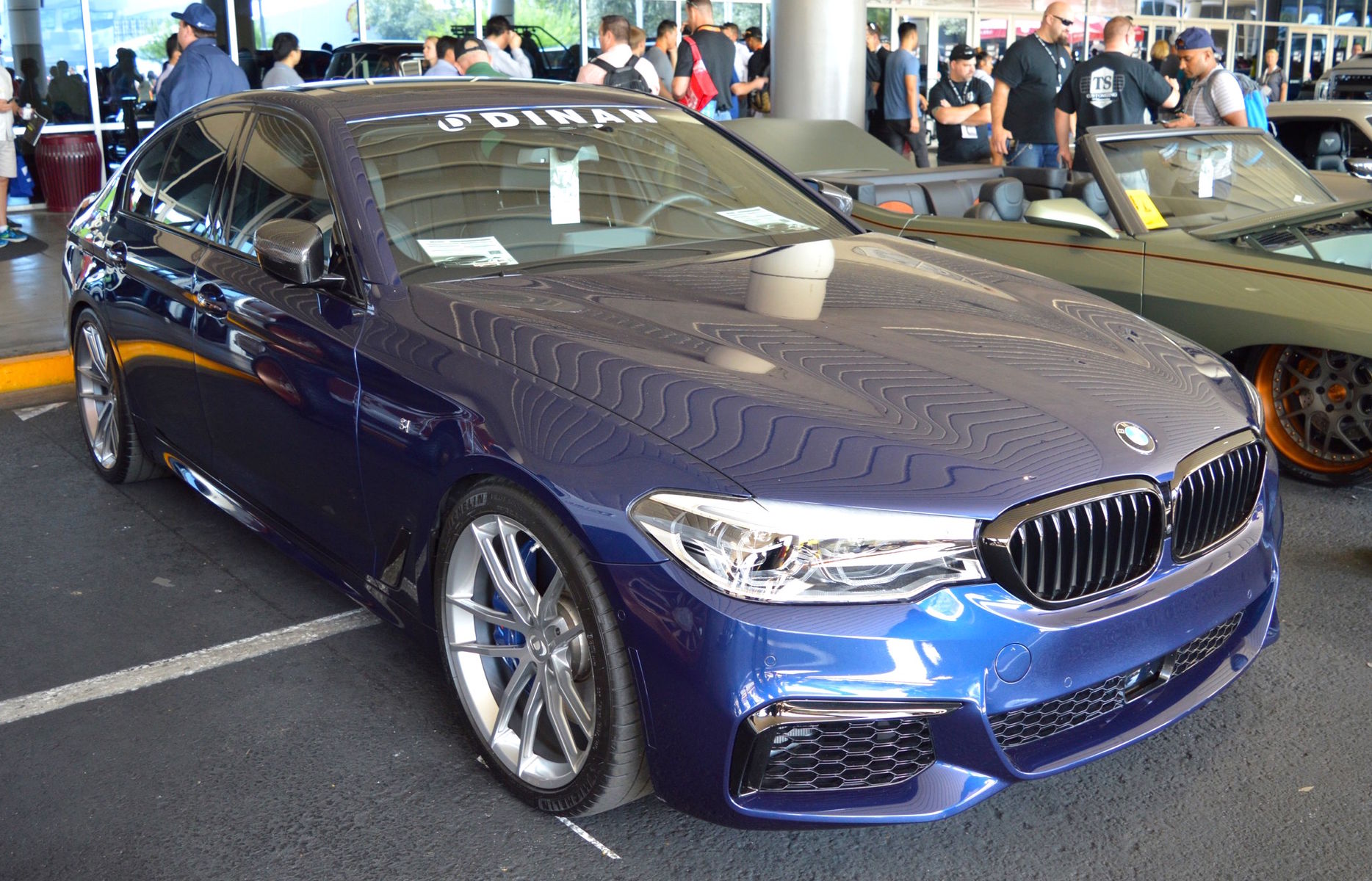 2018 BMW M5 | Dinan Engineering's BMW G30 M550i S1 on Forgeline One Piece Forged Monoblock AR1 Wheels