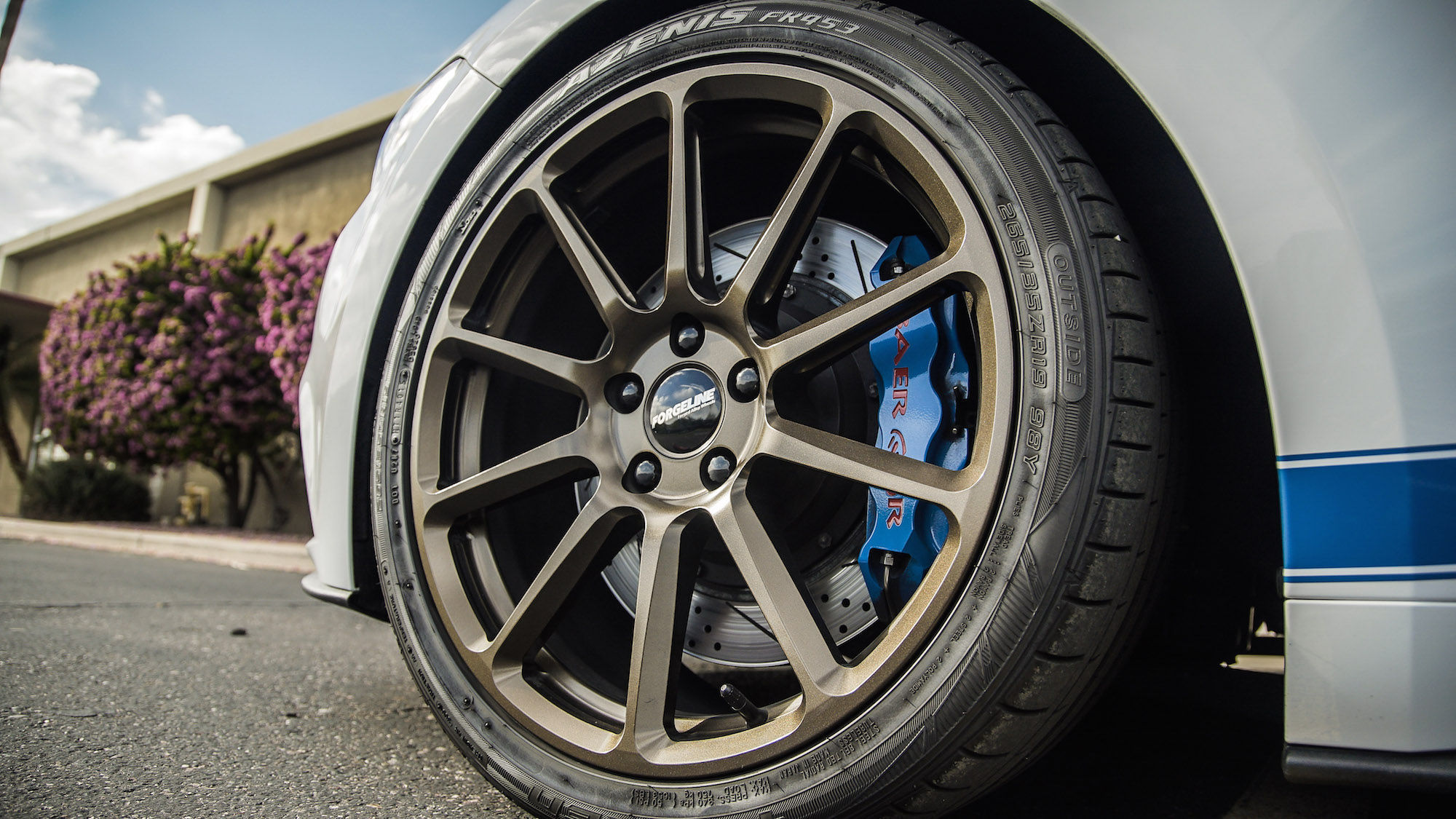 2015 Ford Mustang | Rick Elam's Supercharged S550 Mustang GT on Forgeline One Piece Forged Monoblock RB1 Wheels