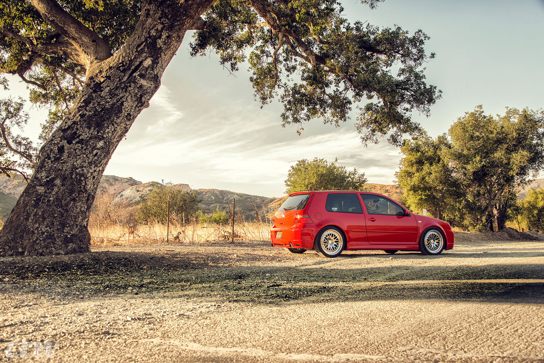  Volkswagen R32 | Tornado Red Volkswagen R32 - CCW Classic 3 Piece Forged Wheels