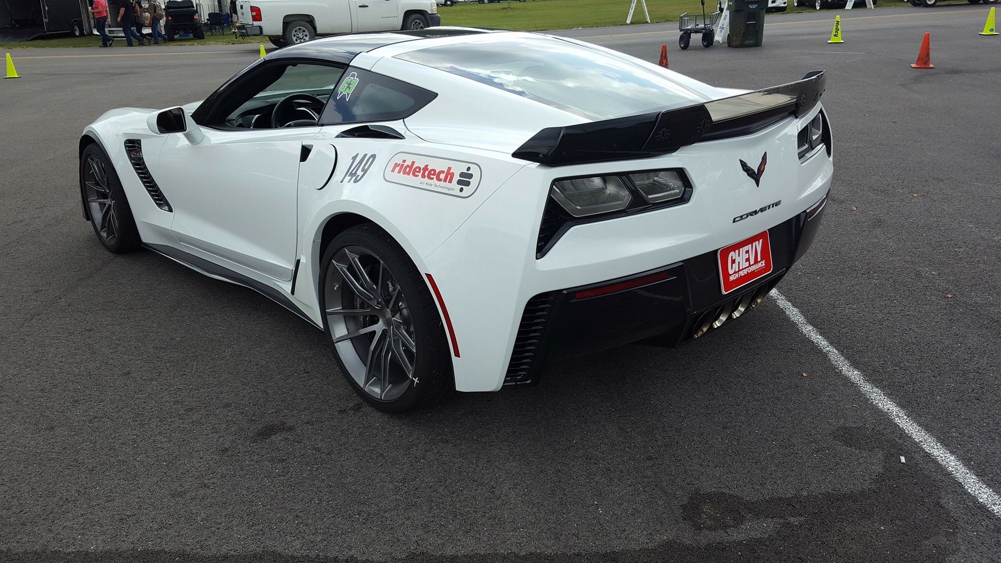 2017 Chevrolet Corvette Z06 | Bret Voelkel Wins 3S Challenge at the 2016 LS Fest in the RideTech C7 Corvette Z06 on Forgeline One Piece Forged Monoblock AR1 Wheels