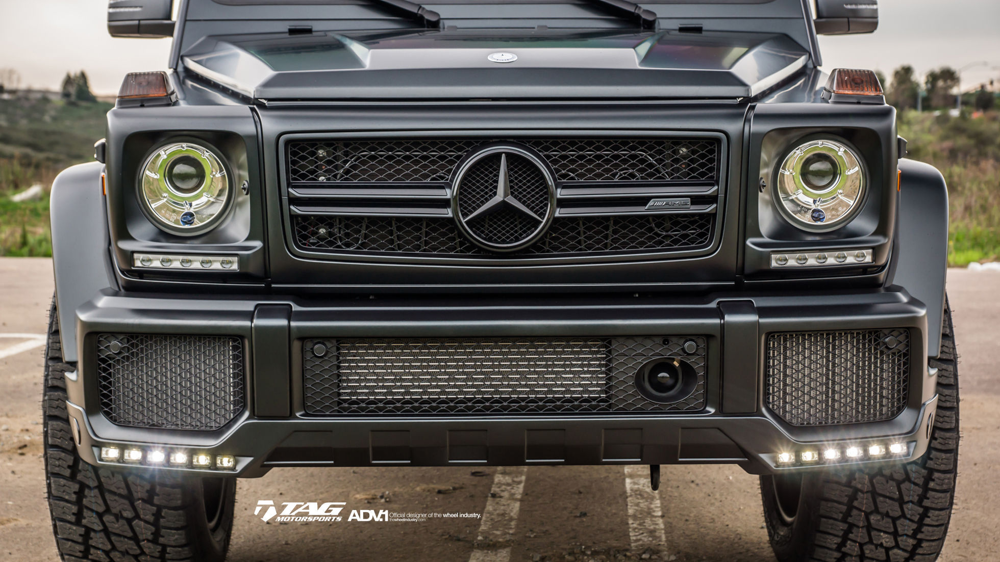 G63 AMG С кенгурятником