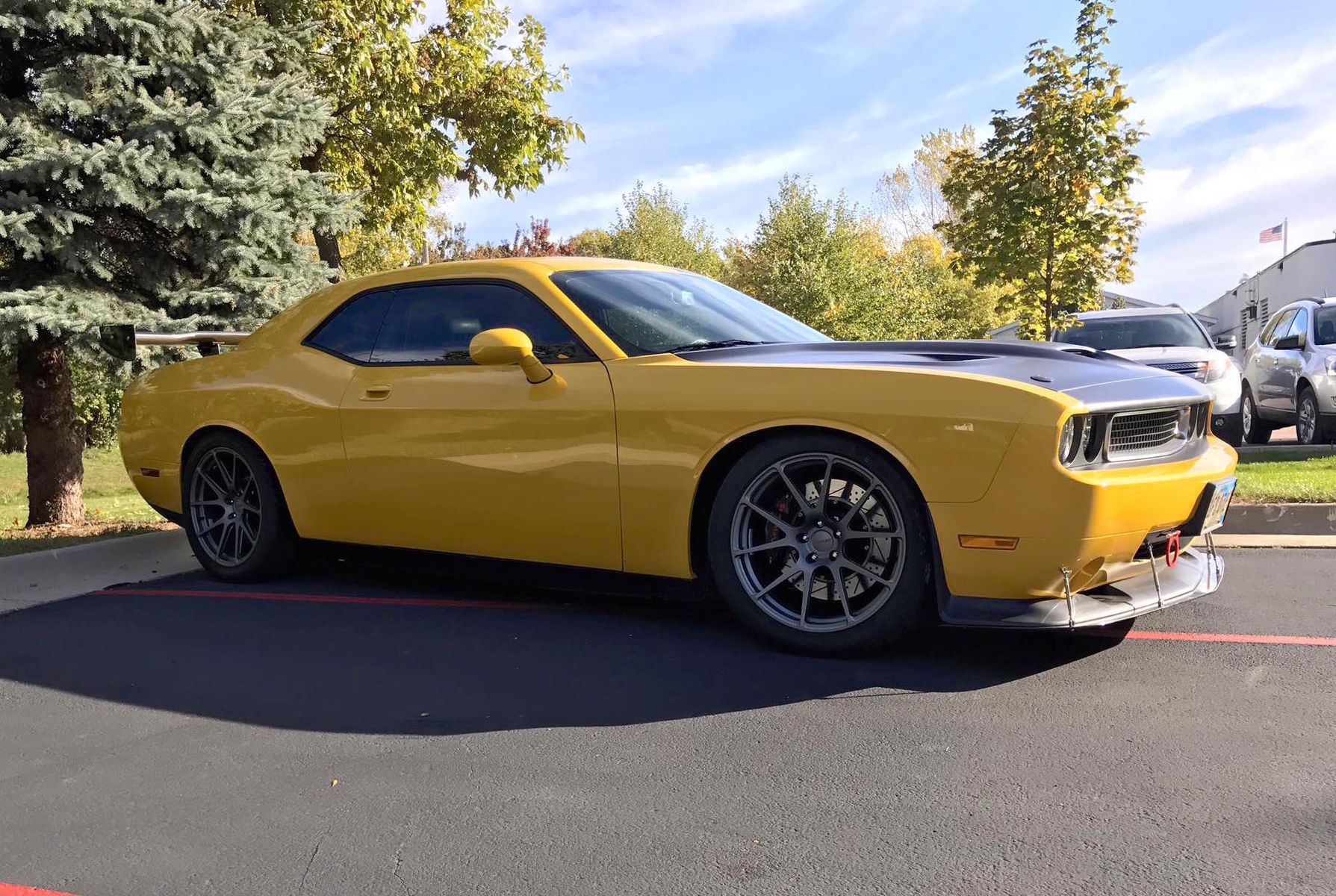 2010 Dodge Challenger | Alliance 3 Motorsport's Dodge Challenger on Forgeline One Piece Forged Monoblock GA1R Wheels