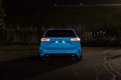 2019 Ford Edge ST AWD by Blood Type Racing - Finished Rear Shot FordSEMA