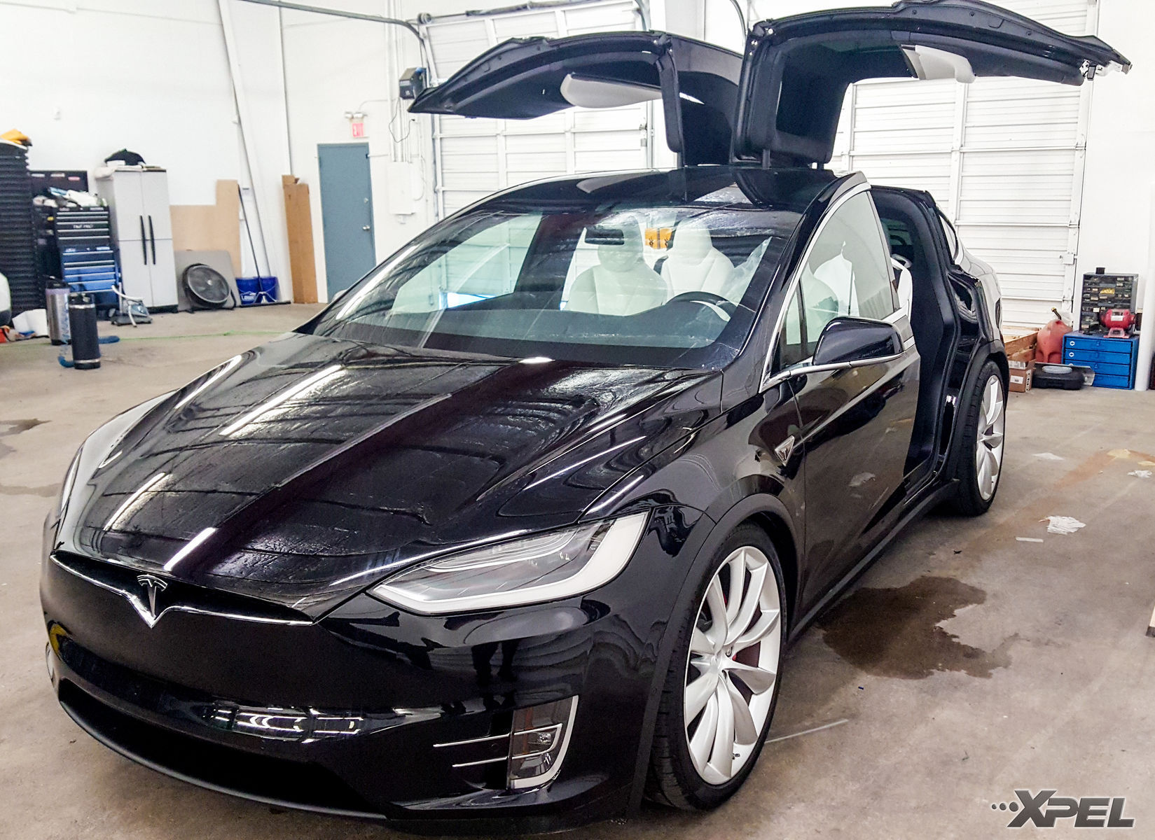 2016 Tesla Model X | Tesla Model X at XPEL Austin for XPEL ULTIMATE clear bra