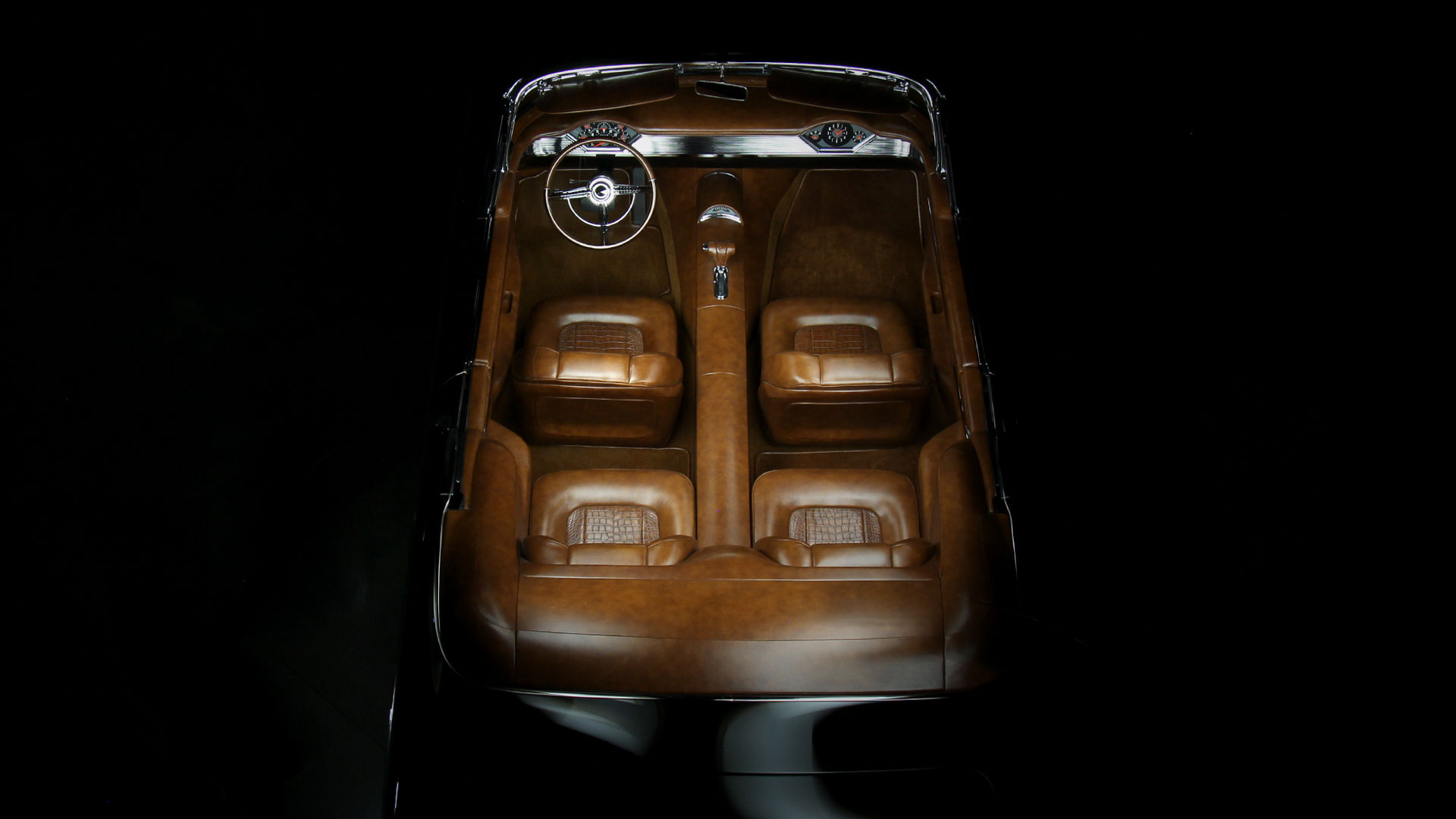 1956 Chevrolet | Our Custom 1956 Chevrolet with Alligator Skin Interior