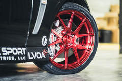 Chevy SS on Forgeline GA1R Open Lug Cap Edition Wheels