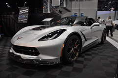 2014 C7 Corvette Stingray at the Mobil 1 Booth