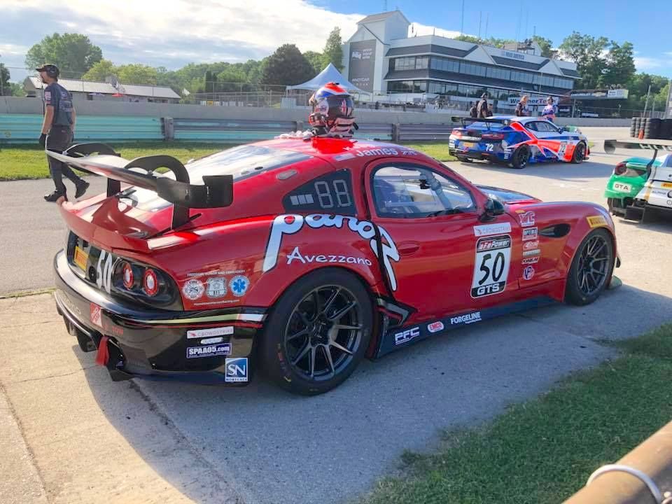 2018 Panoz | Ian James Dominates Pirelli World Challenge GTS at Road America in the #50 Panoz Avezzano on Forgeline One Piece Forged Monoblock GS1R Wheels