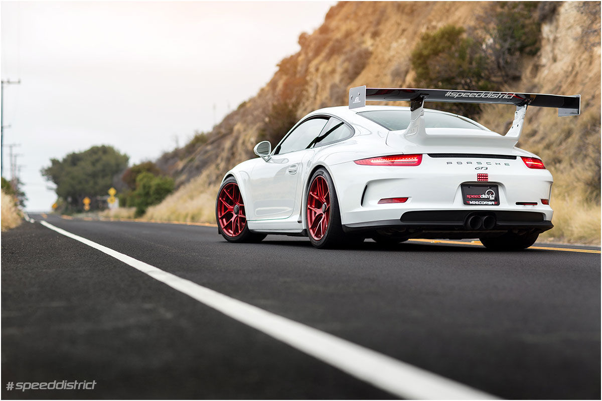 2015 Porsche 911 | Josh Shokri's Speed District Porsche 991 GT3 on Forgeline One Piece Forged Monoblock VX1R Wheels