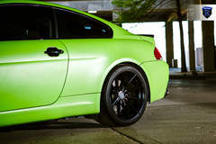 Green BMW 6 Series - Fitment