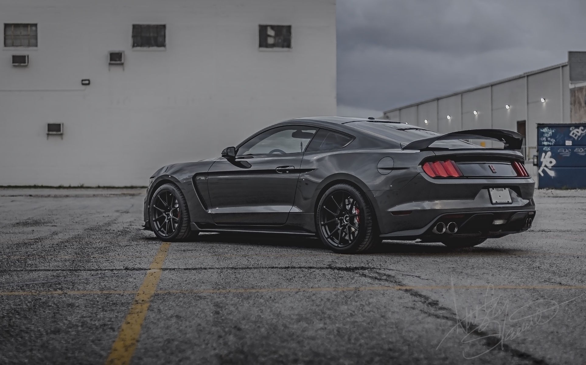 2017 Ford Mustang | Ansley Stewart's Mustang Shelby GT350R on Forgeline One Piece Forged Monoblock GS1R Wheels