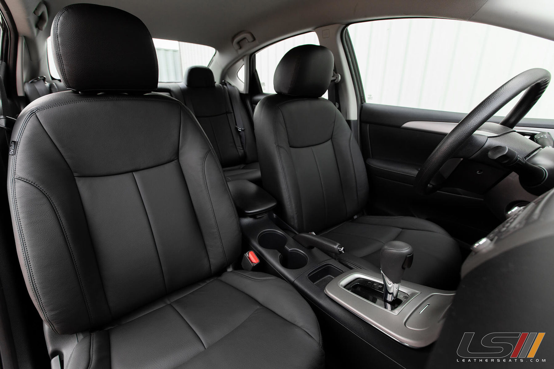 2014 Nissan Sentra | 2014 Nissan Sentra Interior By LeatherSeats.com