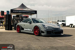 Josh Shokri's 991 Porsche GT3 on Forgeline One Piece Forged Monoblock VX1R Wheels
