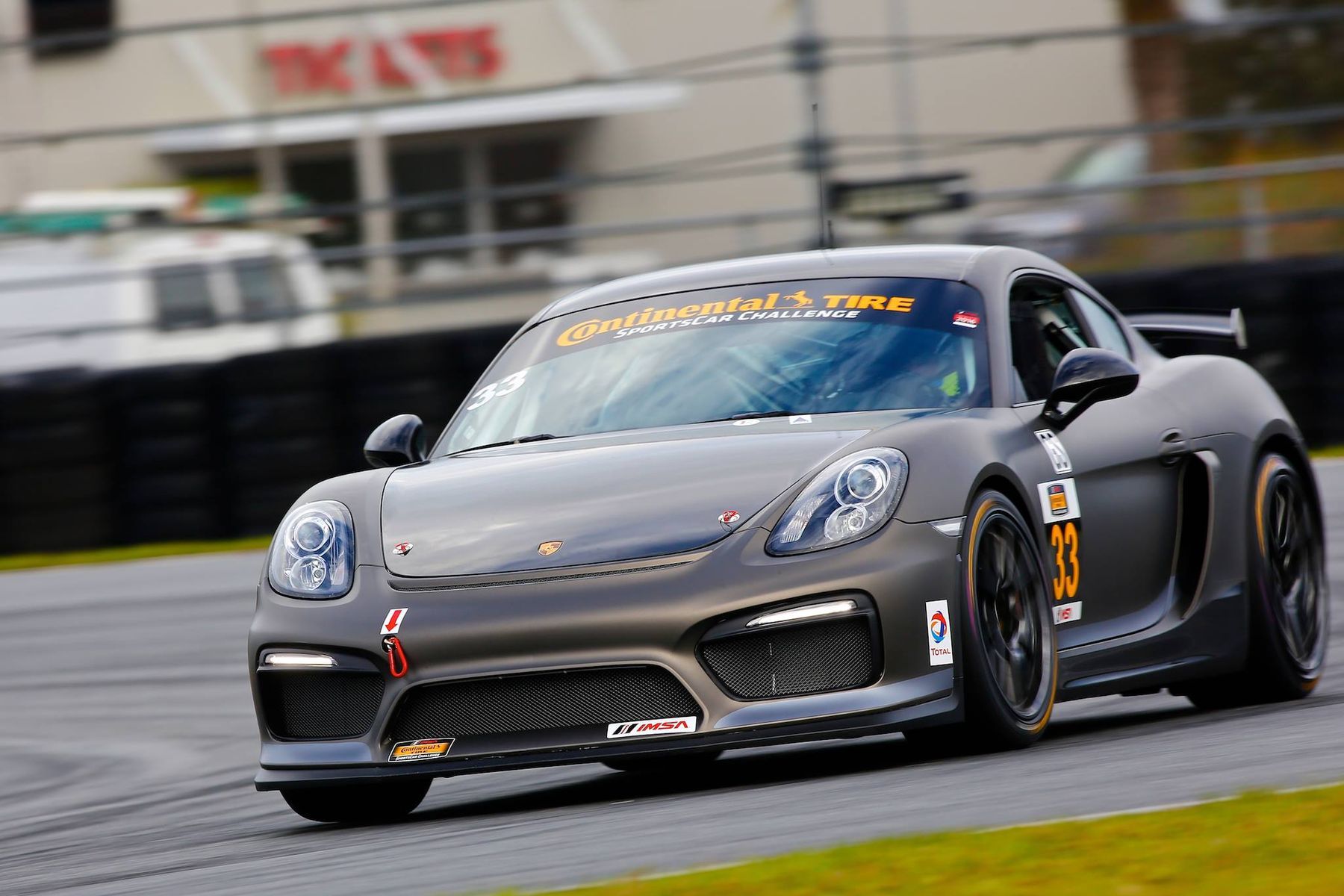 2016 Porsche Cayman | CJ Wilson Racing's GS Class Porsche Cayman Clubsport on Forgeline One PIece Forged Monoblock GS1R Wheels