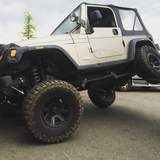 2002 TJ Jeep with Long Arm Kit