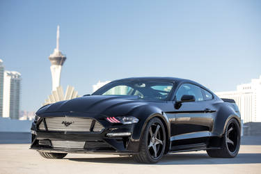 2018 Ford Mustang | 2018 Ford Mustang Fastback by DeBerti Design - Front Shot FordSEMA