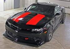 Ken Thwaits' Showtime Motorsports Camaro Z/28 on Forgeline One Piece Forged Monoblock GA1R Open Lug Open Lug Cap Edition Wheels