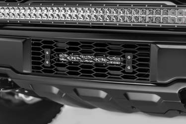 Lower Bumper Grille LED Light Mounting Kit Combo with 10? LED Light Bar 