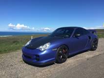 Porsche 911 Turbo Matte Blue