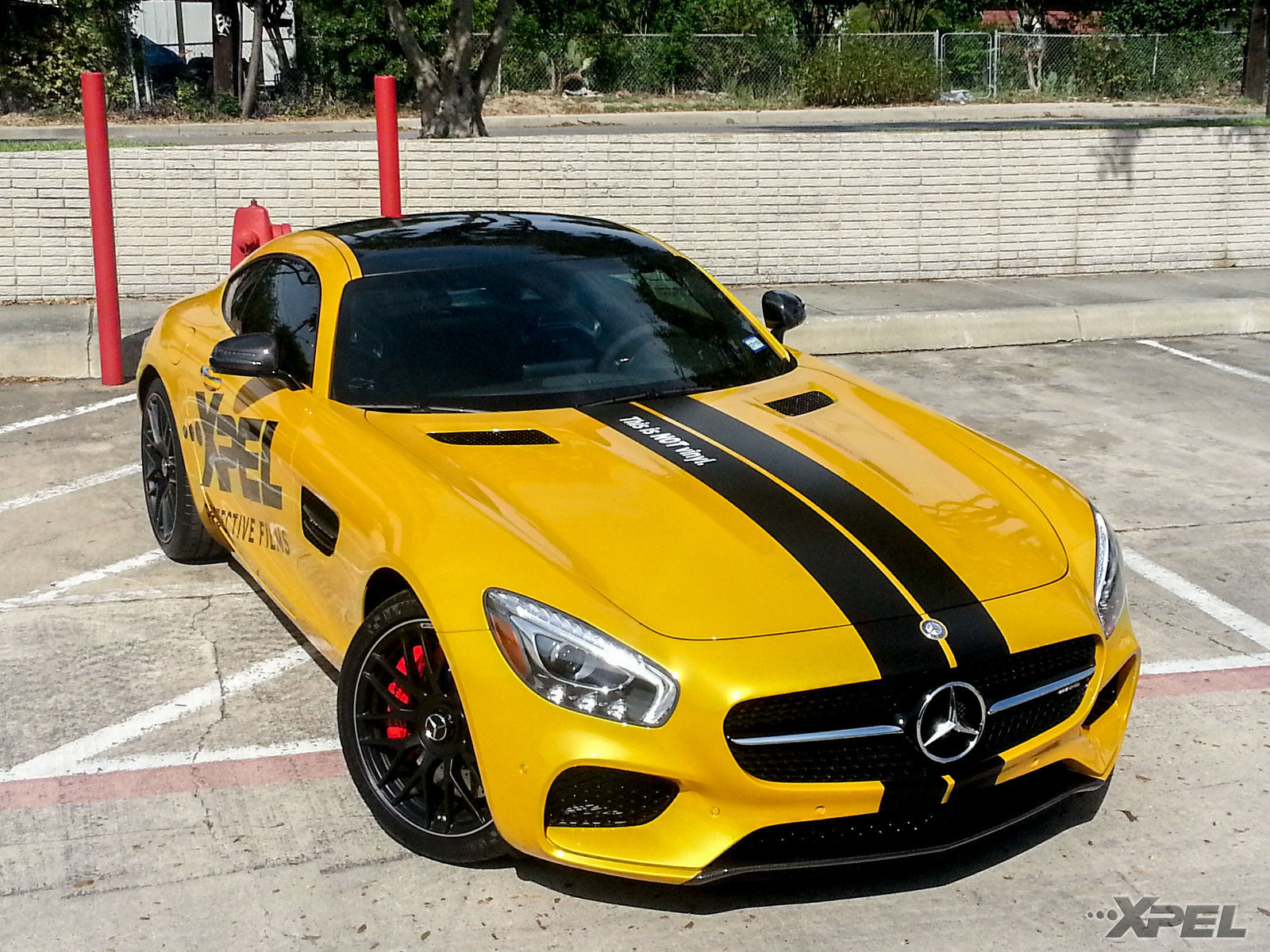 2016 Mercedes-Benz SLS AMG GT | The beautiful Mercedes AMG GT S wrapped in XPEL