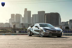 BMW i8 Charcoal - Front Angled Shot