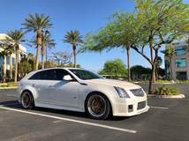 Aaron Barnell’s Cadillac CTS-V Wagon on Forgeline AL304 Wheels