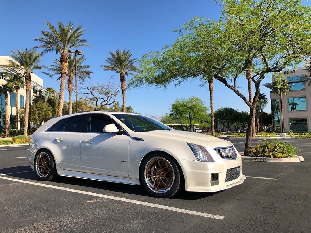 2014 Cadillac CTS-V Wagon | Aaron Barnell’s Cadillac CTS-V Wagon on Forgeline AL304 Wheels