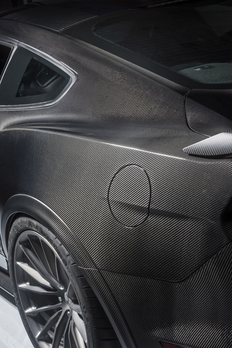 2017 Ford Mustang | 2017 Ford Mustang Fastback by SpeedKore Performance Group - Rear Quarter Panel Carbon Fiber 