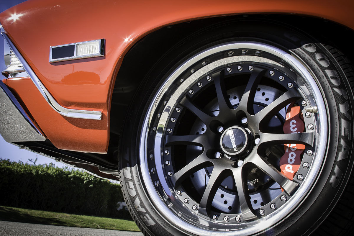 1968 Chevrolet Chevelle | Forgeline ZX3R Wheels and Wilwood Disc Brakes on Bob A's '68 Chevelle Convertible by JCG Restoration and Customs